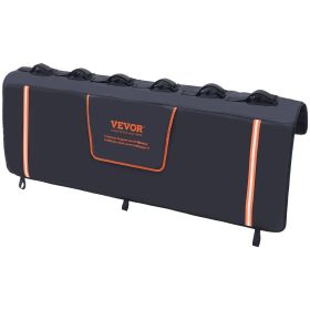 VEVOR Tailgate Bike Pad, 62" Truck Tailgate Pad Carry 6 Mountain Bikes