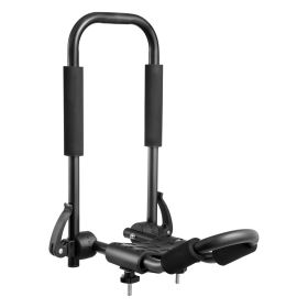 VEVOR Kayak Roof Rack 1 Pair J-Bar, Soft Roof Rack Quick Folding, Top Mount Tie Down, Carrier for kayak, Surf Board, Canoe, SUP, Ski Board
