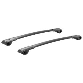 VEVOR Roof Rack Cross Bars, Fit for 2014-2021 Subaru Forester with Raised Side Rails, 200 lbs Load Capacity, Aluminum Crossbars with Locks