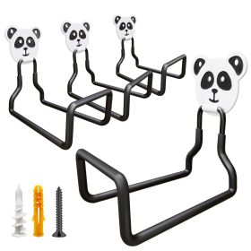 Heavy hook display hanger 4 sets of long ladder hooks, heavy garage metal hooks strong load warehouse tools storage hooks Garage hanger wall
