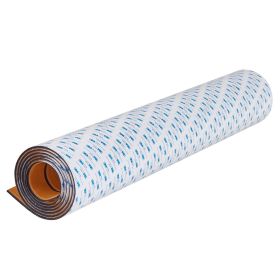 VEVOR Boat Flooring, EVA Foam Boat Decking 94.5" x 35.4", Non-Slip Self-Adhesive Flooring, 23.2 sq.ft Marine Carpet for Boats, Yacht, Pontoon (Color: Brown + Black, size: 94.5" x 35.4" x 0.24")